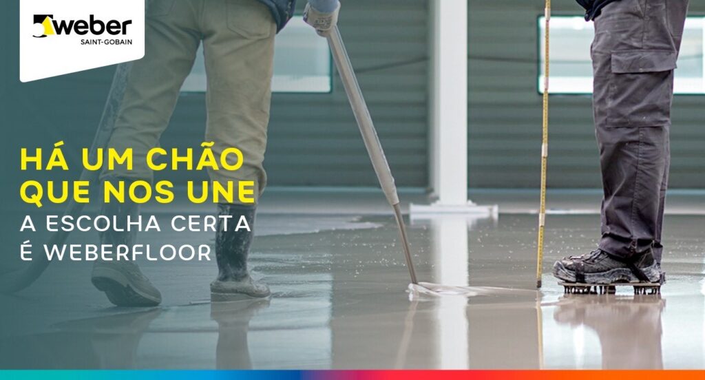 Weberfloor flow: solução inovadora para enchimento e regularização de pavimentos interiores