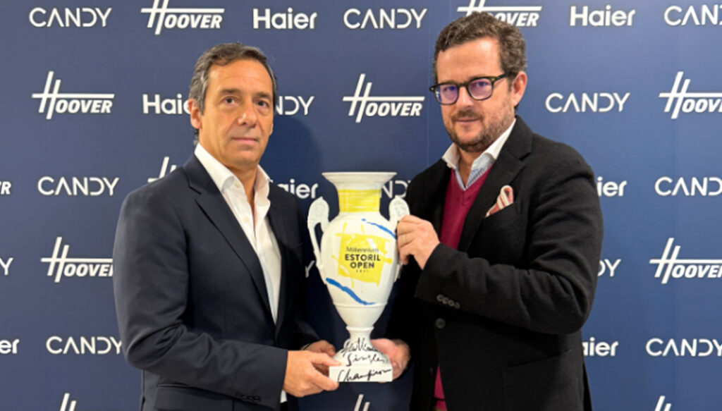 Haier patrocina millennium estoril open na categoria de eletrodomésticos