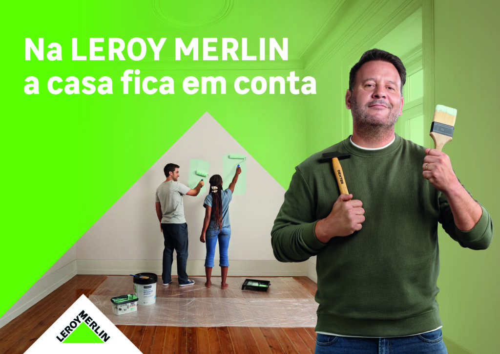 Na LEROY MERLIN, a casa fica em conta: marca reforça posicionamento com nova campanha