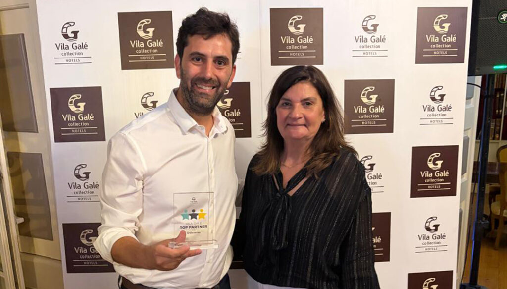Odisseias distinguida pelo Vila Galé com Troféu Top Partners no ano em que o grupo celebra 40 anos 