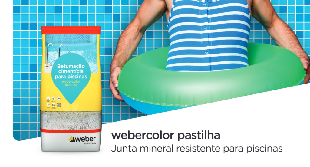 Weber lança solução inovadora de betumação para piscinas