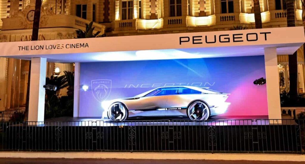 A Peugeot inicia um compromisso estratégico com o cinema Francês