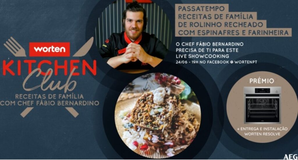 Worten com sessões live showcooking