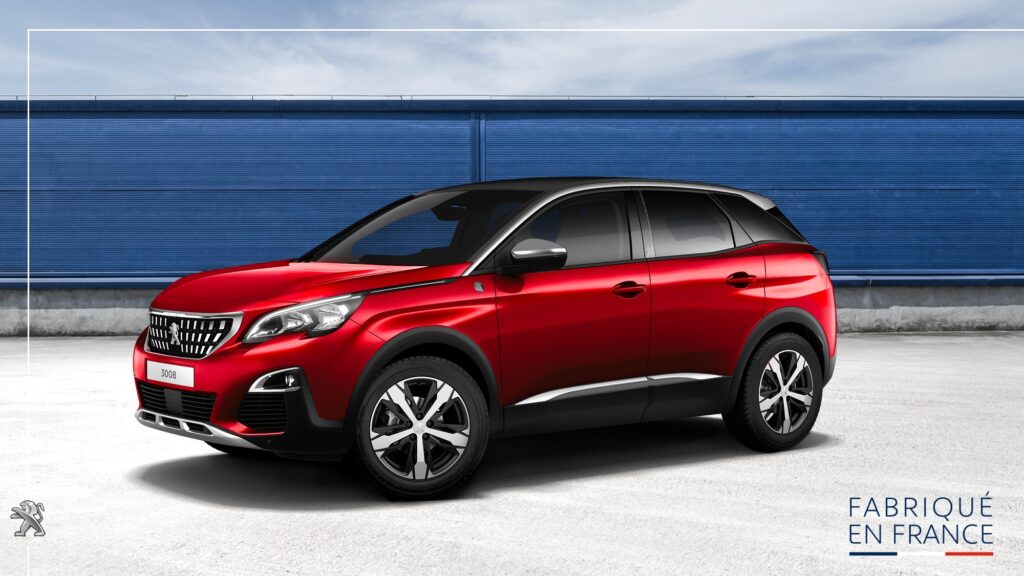 Peugeot 3008 foi o automóvel mais produzido em França em 2018