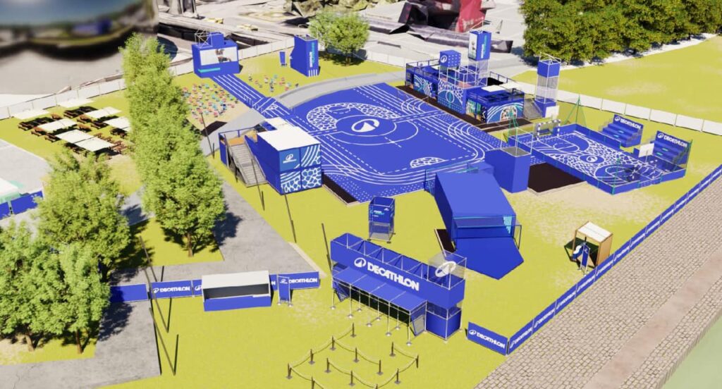 DECATHLON PLAYGROUND é o único hotspot para a cultura desportiva e artística durante os Jogos Olímpicos