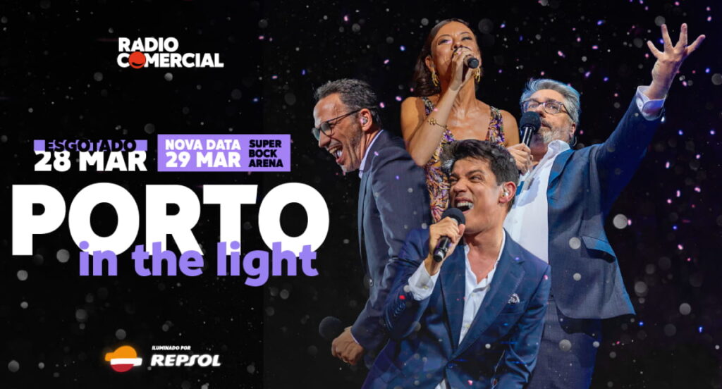 Manhãs da Comercial anunciam segunda noite do Porto in the Light