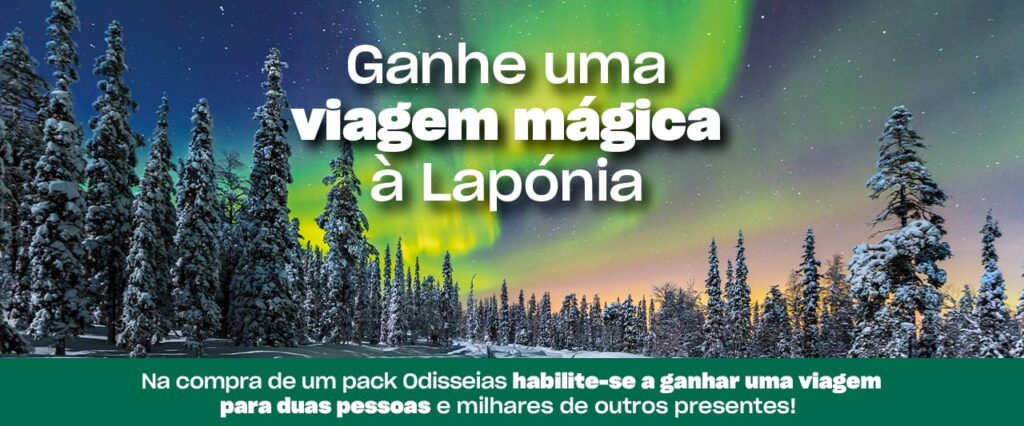 Odisseias está a oferecer uma Viagem à Lapónia!