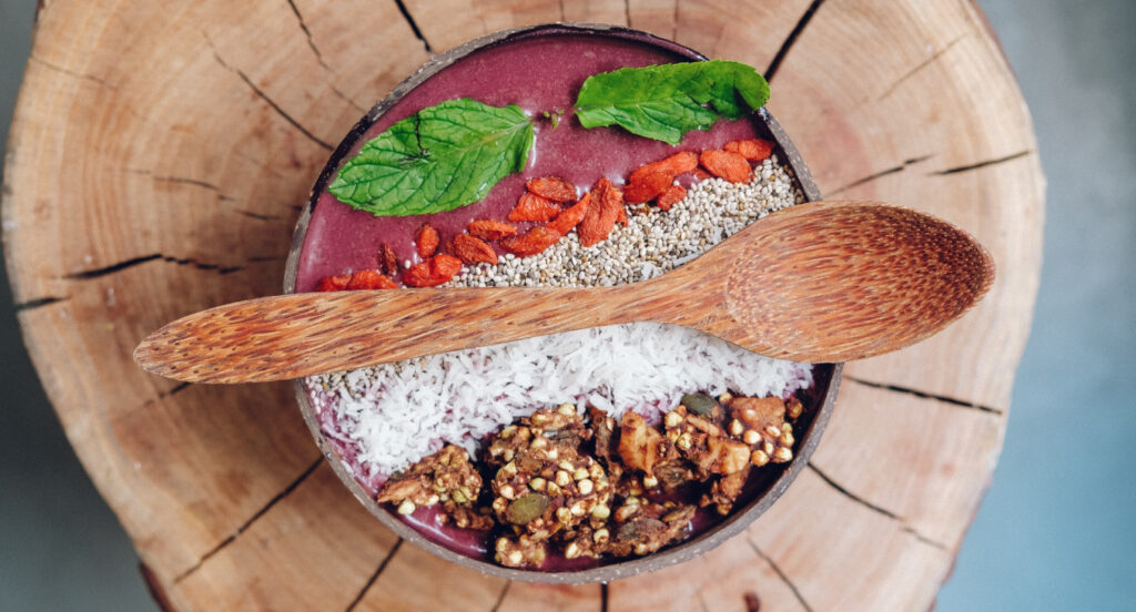 O Açaí já faz parte da minha alimentação