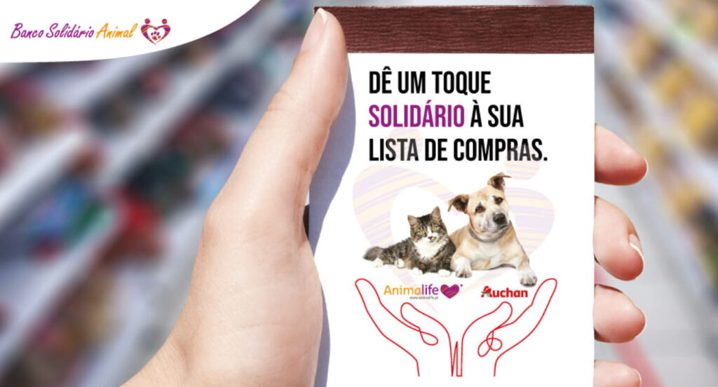 Auchan apoia Animalife com campanha solidária de norte a sul do país
