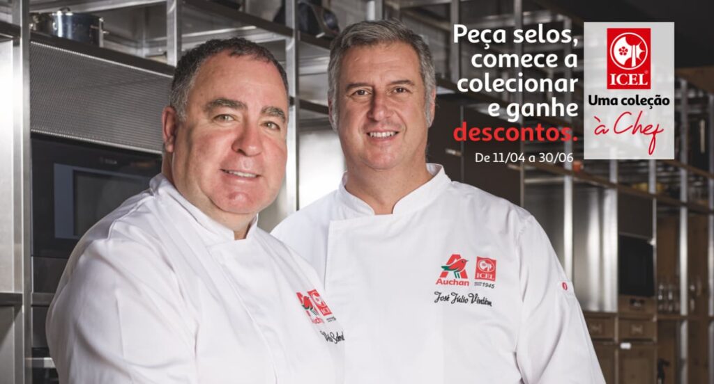 Auchan desafia clientes a surpreender na cozinha com coleção digna de Chef