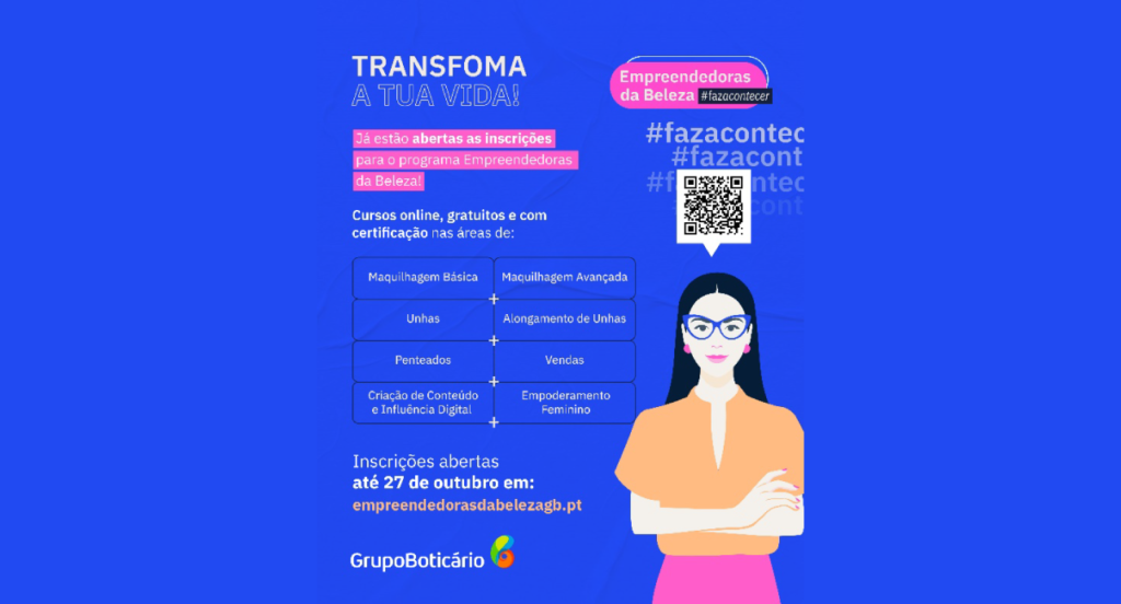 Está de volta: programa ‘Empreendedoras da Beleza’, do Grupo Boticário, abre novamente inscrições para a segunda vaga