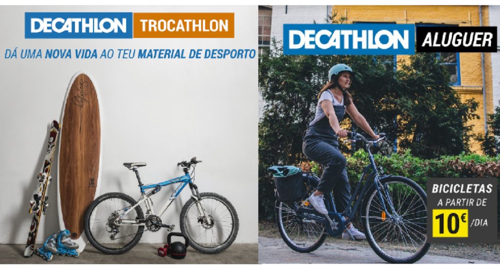 Decathlon aponta ao Ambiente com artigos usados e serviço de aluguer