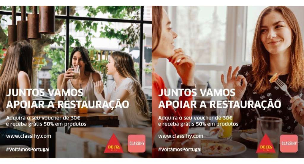 Delta Cafés relança vouchers de apoio à restauração
