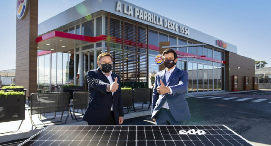 EDP e Burger King vão produzir energia solar