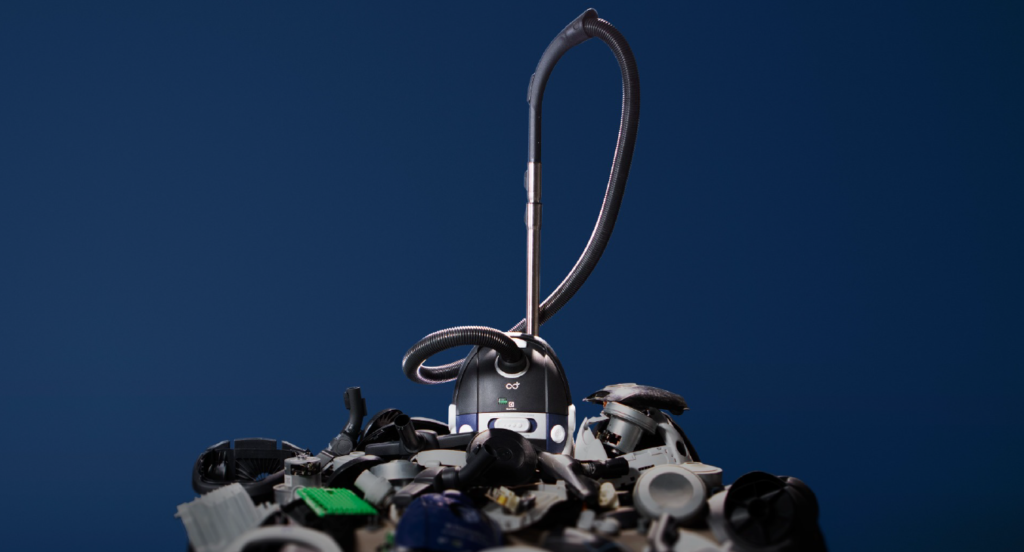 Grupo Electrolux apresenta aspirador 100% feito de materiais reciclados e reutilizados