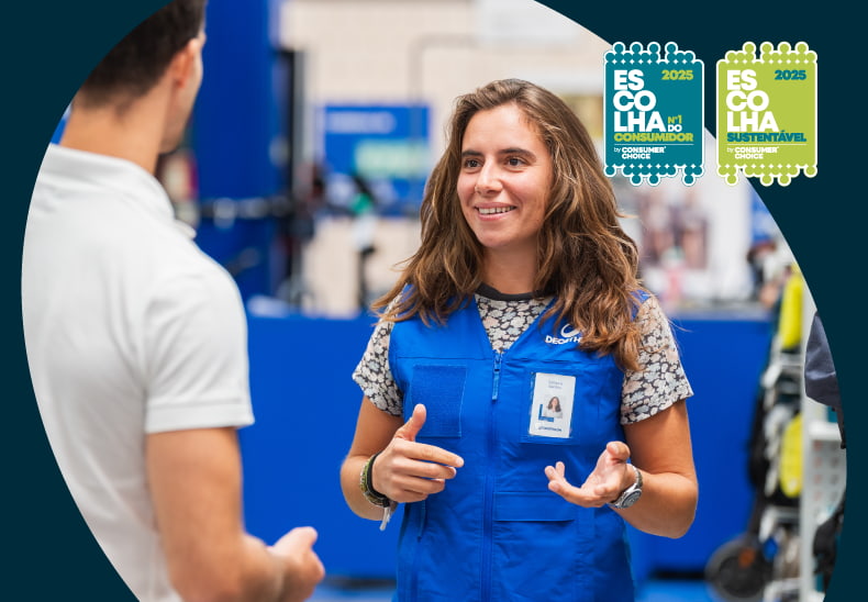 “Os nossos clientes, que são a razão de existir da Decathlon e a inspiração para o futuro da marca” – Decathlon