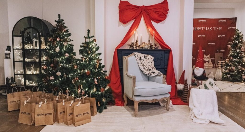 Gato Preto apresenta Casa de Natal no Centro Colombo: Uma montra de inspirações para viver o Natal em pleno