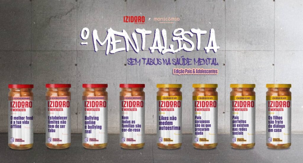 Izidoro e Manicómio lançam campanha “O Mentalista” dedicada à saúde mental de pais e adolescentes