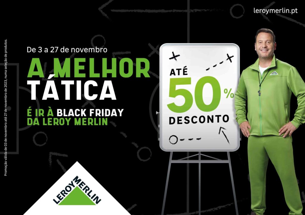 LEROY MERLIN apresenta descontos até 50% nesta Black Friday