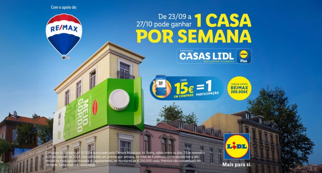 LIDL e RE/MAX ofereceram casas a cinco famílias Portuguesas