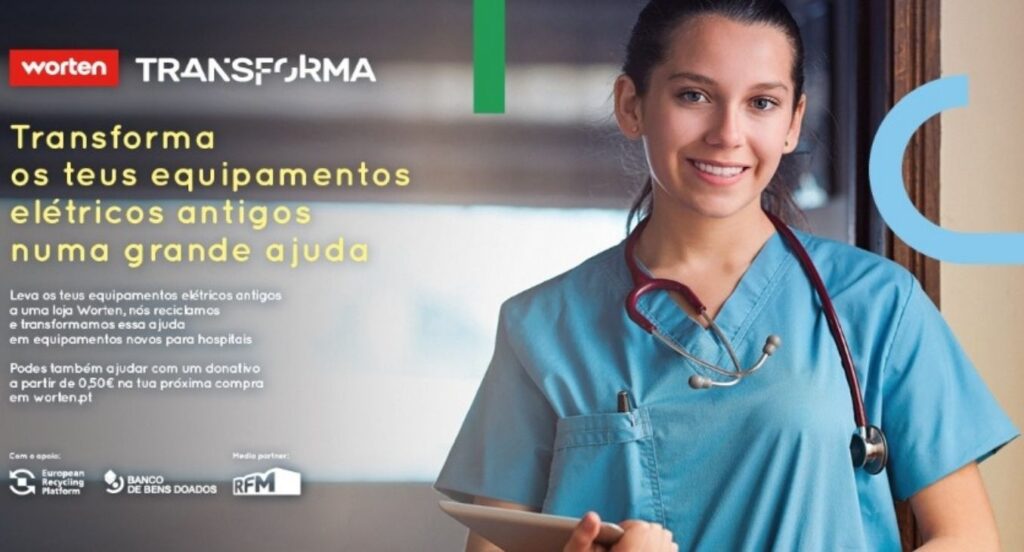 Worten Transforma recolhe 445 toneladas de lixo eletrónico num mês