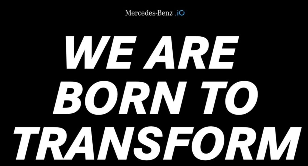 Mercedes.Benz.io com campanha de recrutamento inovadora
