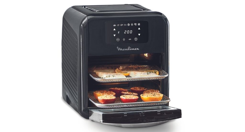 Moulinex lança 3 em 1 = Fritadeira, Forno e Grelhador de ar quente