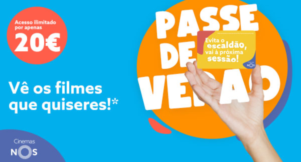 NOS Cinemas lança passe de verão ilimitado durante o mês de agosto