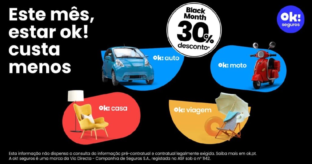 Este mês, estar ok! custa menos