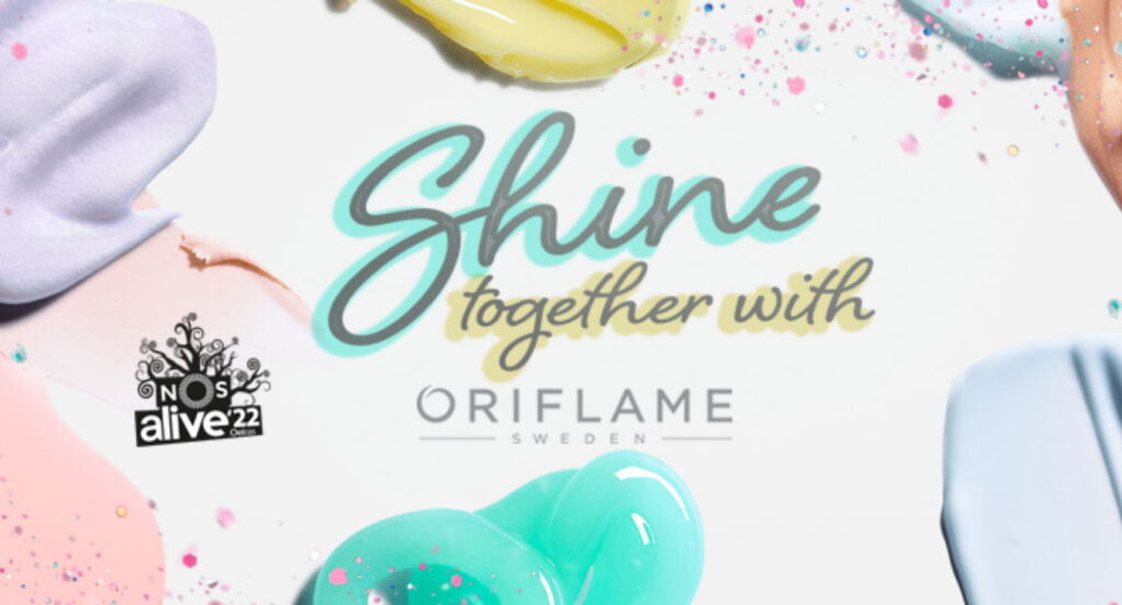 Oriflame volta a brilhar no NOS Alive’22 como Official Beauty Partner