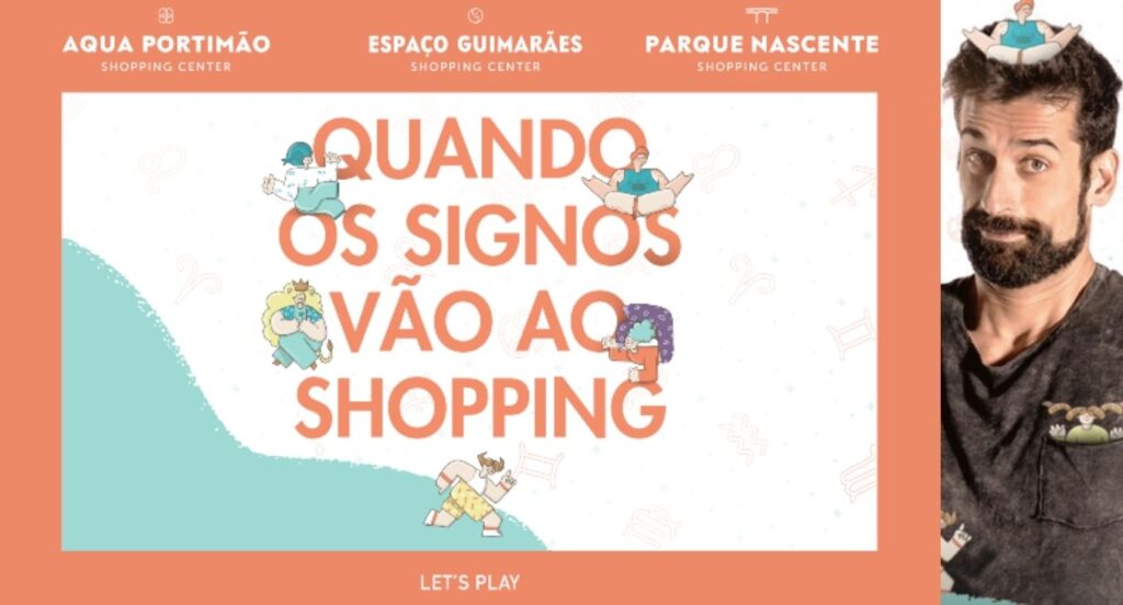 António Raminhos mostra a influência dos signos numa ida ao shopping