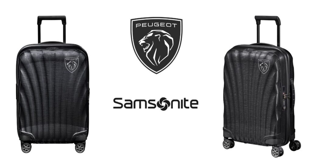 Peugeot e Samsonite juntam-se e criam mala de viagem