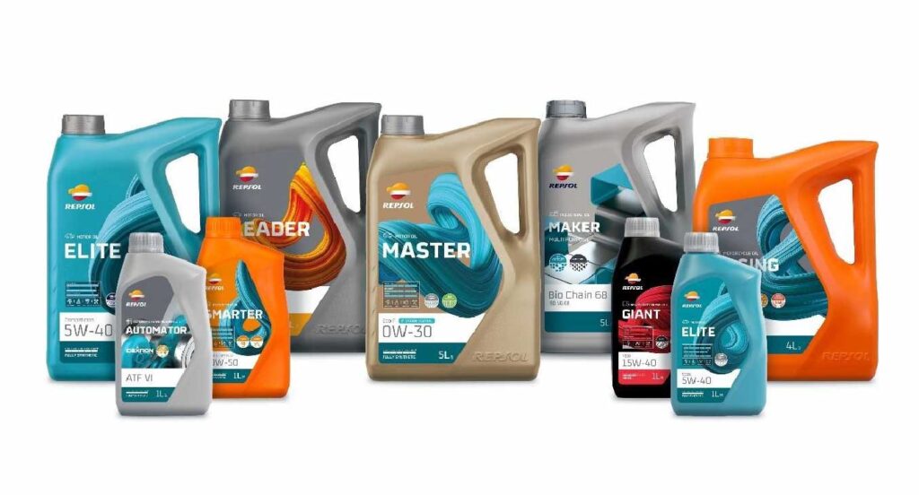 Repsol lança novas embalagens de lubrificantes compostas por 60% de plástico reciclado