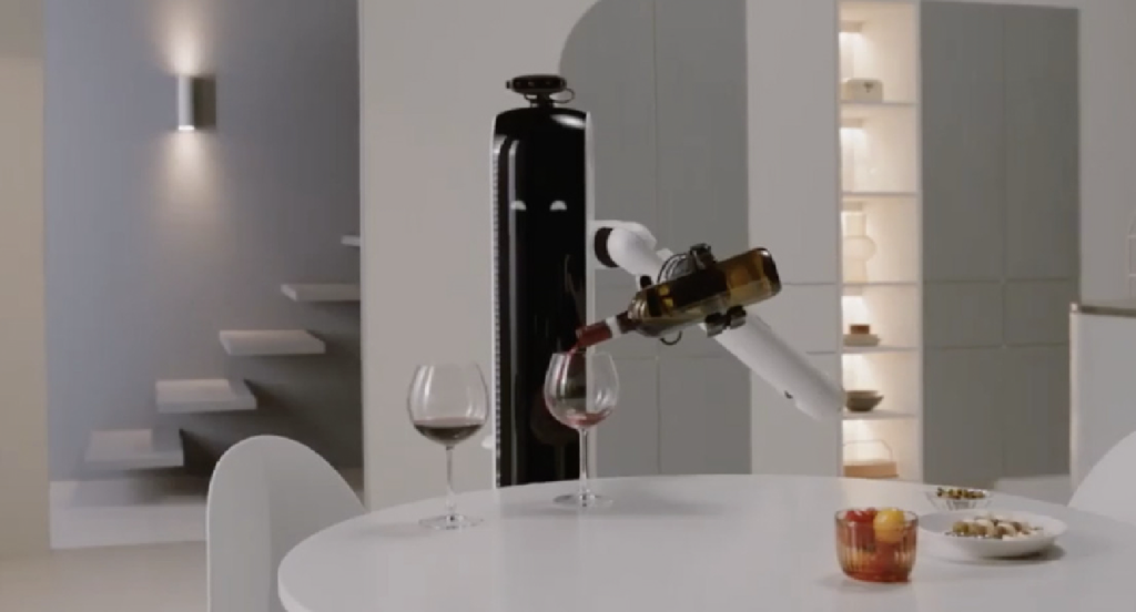 Samsung testa robô que serve bebidas e põe a mesa