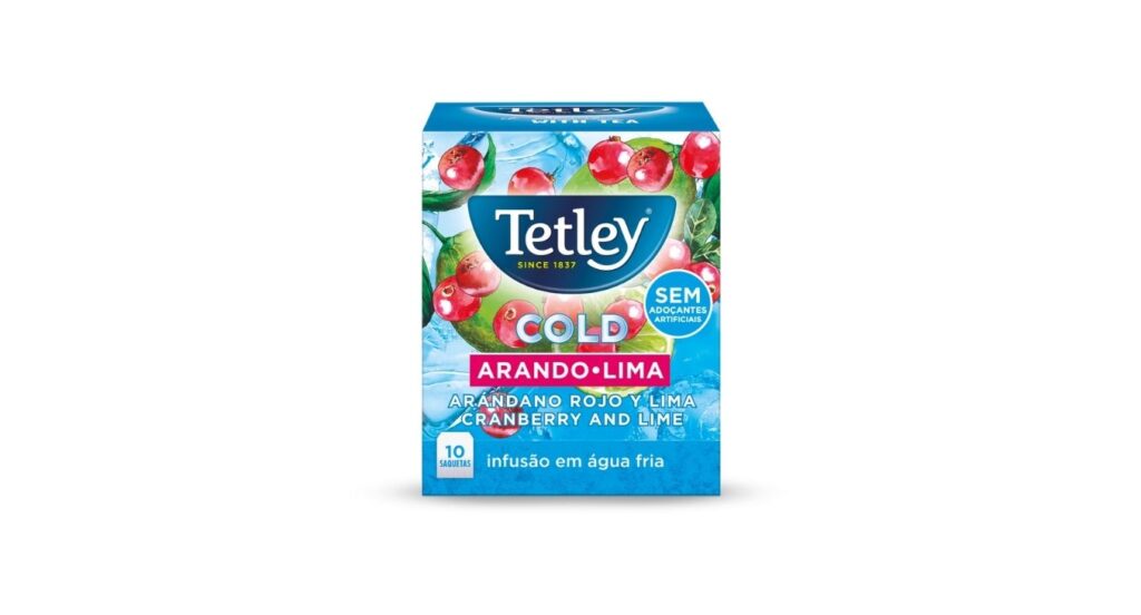 Chegou a nova infusão Tetley para refrescar o Verão