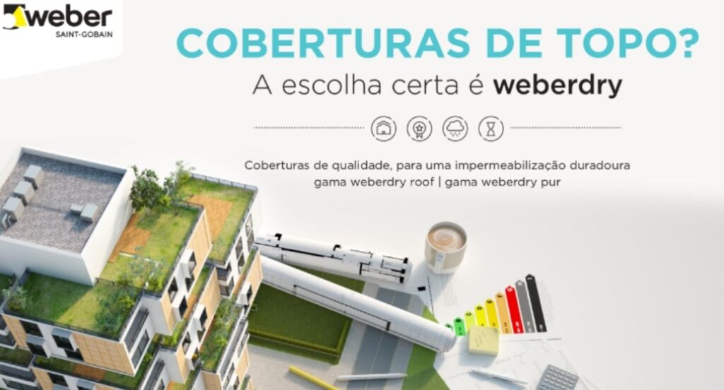Saint-Gobain Weber lança nova Gama de Coberturas