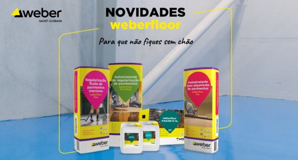 Weber reforça gama weberfloor com novas soluções para pavimentos