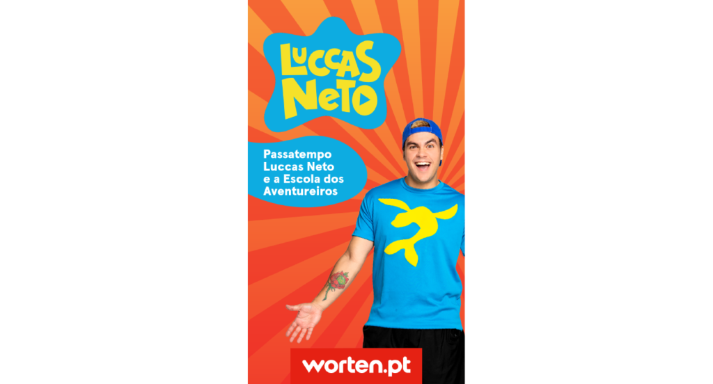 Worten associa-se ao Youtuber Luccas Neto