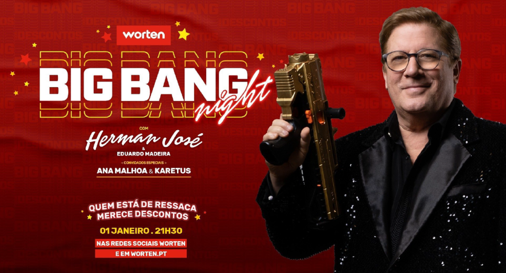 Herman José volta a dar um Big Bang de descontos na Worten