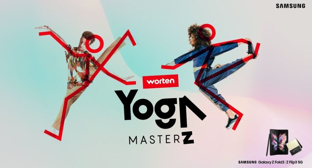 Worten dá aula de yoga para apresentar os novos Samsung Galaxy