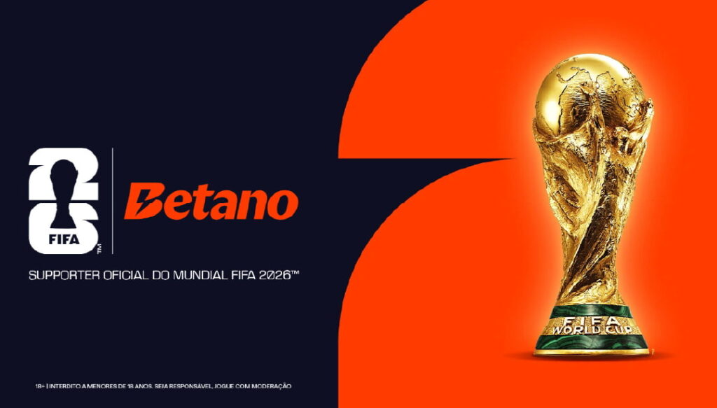 Betano é Supporter Oficial do Mundial FIFA 2026™ para a Europa e América do Sul
