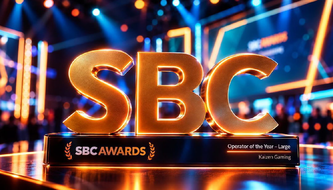 Kaizen Gaming distinguida como “Operador do Ano” pelo terceiro ano consecutivo nos SBC Awards 2026