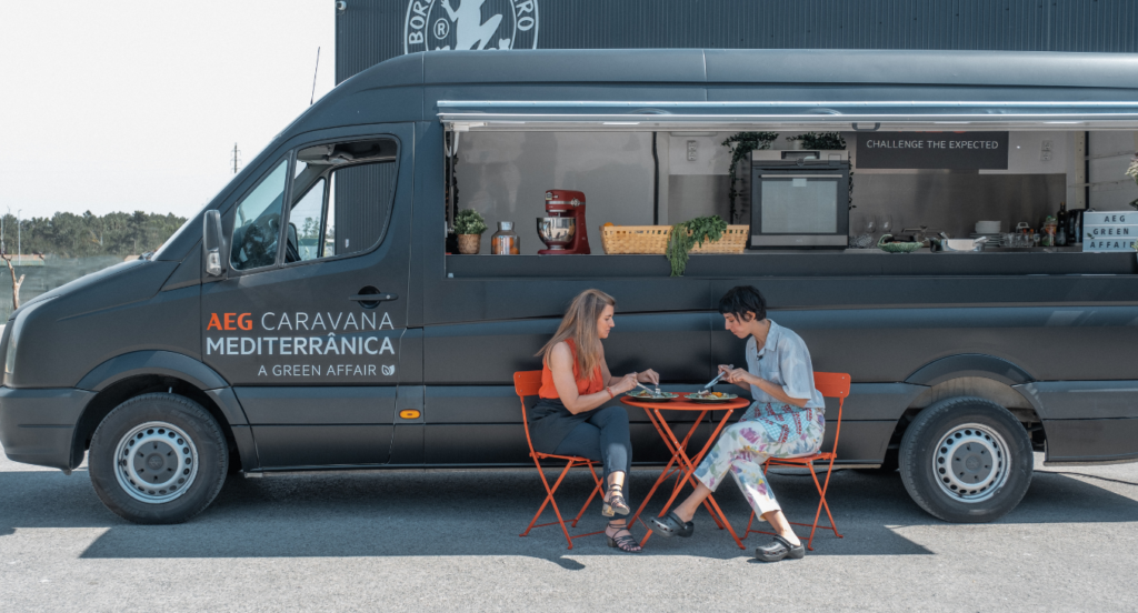 AEG CARAVANA MEDITERRÂNICA – GREEN AFFAIR revela os Sabores de Portugal sobre rodas