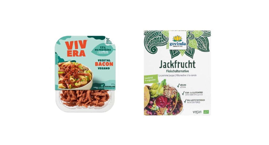 Auchan lança bacon vegetal e carne à base de fruta