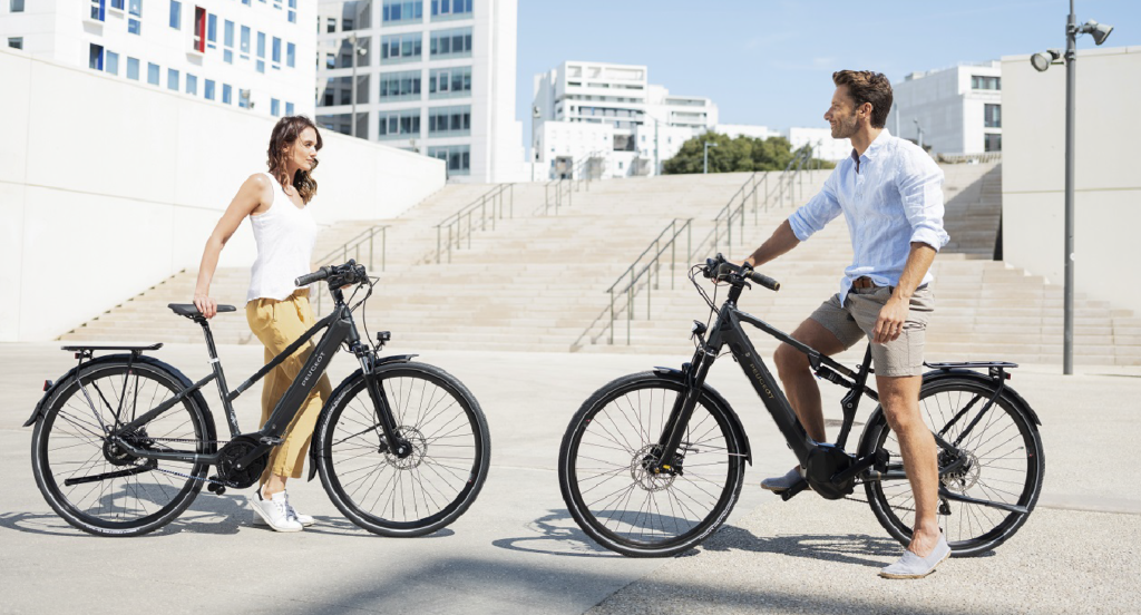 As bicicletas elétricas PEUGEOT adaptadas a todas as situações em todos os lugares