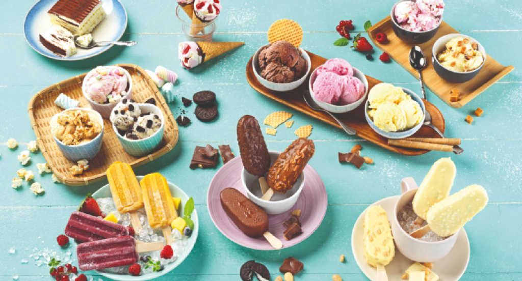 Continente lança gelados com sabor a marshmallows e pipocas