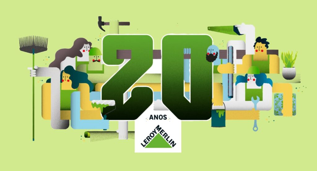 Leroy Merlin celebra os 20 anos em Portugal com a oferta de 20 remodelações