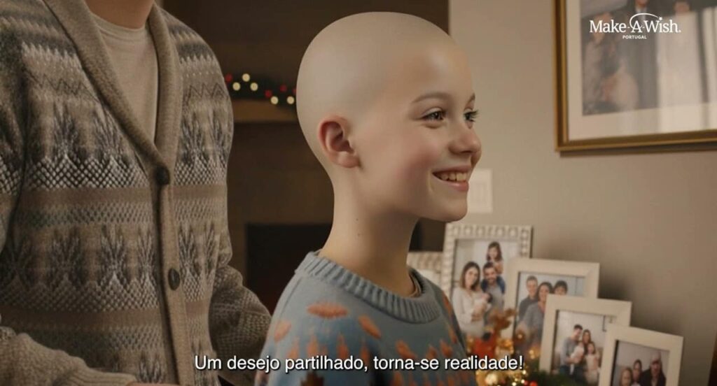 Nova campanha de Natal da Make-A-Wish celebra o poder de um desejo realizado em família