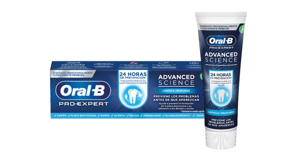 A nova pasta de dentes Oral-B que ajuda a prevenir os problemas antes que estes apareçam