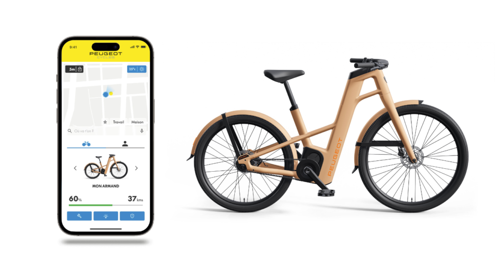 Peugeot Cycles apresenta as suas novas bicicletas elétricas conectadas